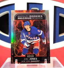 Zac Jones 2021-22 - Hot magma Marquee Rookie /499 O-Pee-Chee Platinum Upper Deck